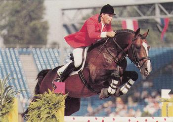 1995 Collect-A-Card Equestrian #209 Peter Eriksson / Robin Z Front
